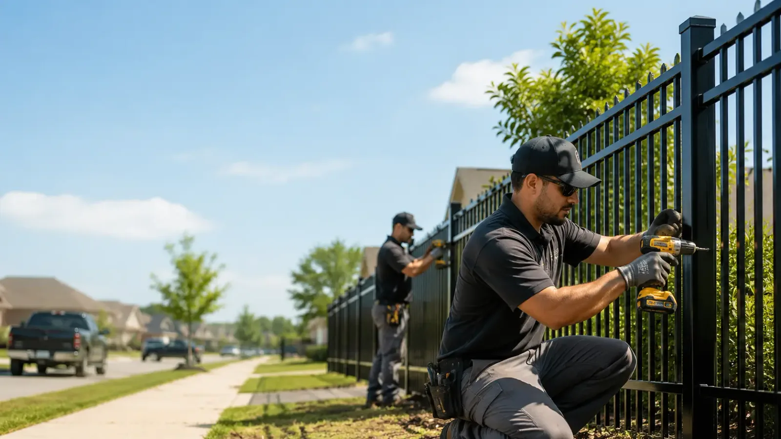Metal Fence Installation in Cedar, KS